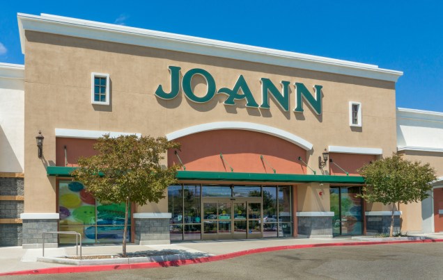 Jo Ann Fabrics and Crafts Store Exterior